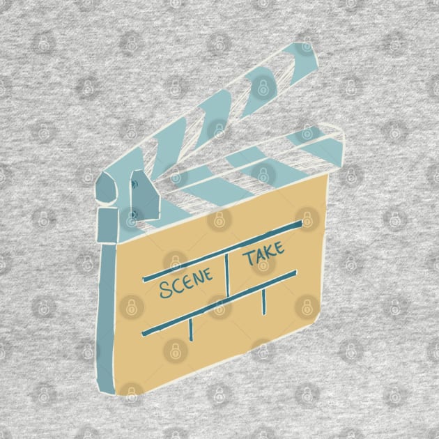 Movie Clapperboard by Naara